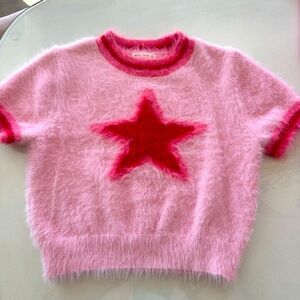 Miss Love eyelash sweater Small